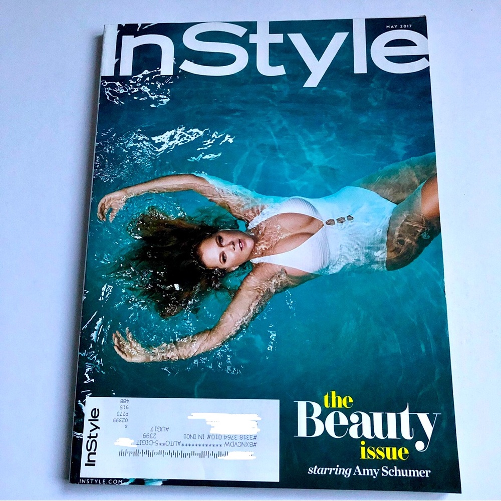 3/$15 INSTYLE MAGAZINE MAY 2017 Amy Schumer Beauty Issue NEW